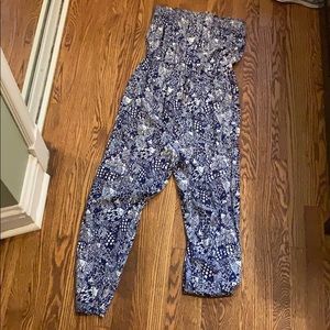 Lilly Pulitzer Strapless Jumpsuit